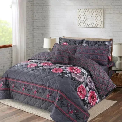 Premium Bedsheet Set 7Pcs